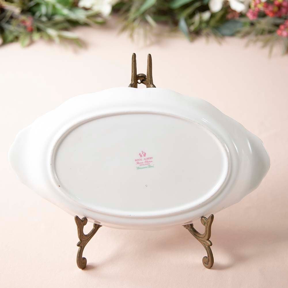【2026年 新規買い付け品】ロイヤルアルバート Royal Albert ブロッサムタイム 桜柄  オーバルプラッター