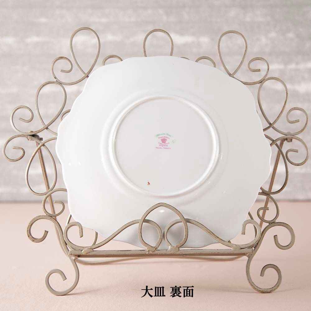 【SOLD OUT】ロイヤルアルバート Royal Albert ブロッサムタイム 桜柄  ケーキプレート 大プレート