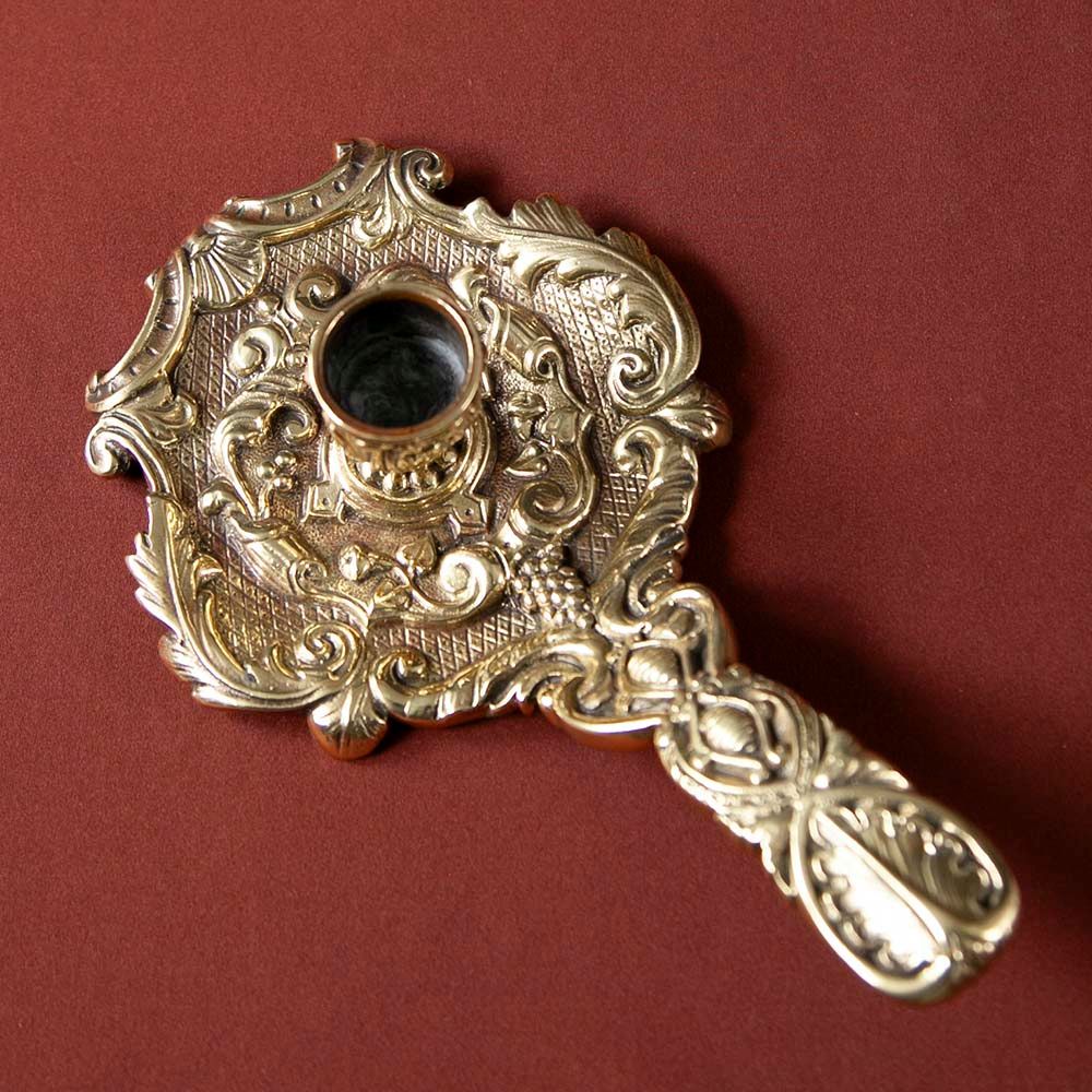 アンティーク イギリスで買い付けた 真鍮製 チャンバースティック キャンドルホルダー