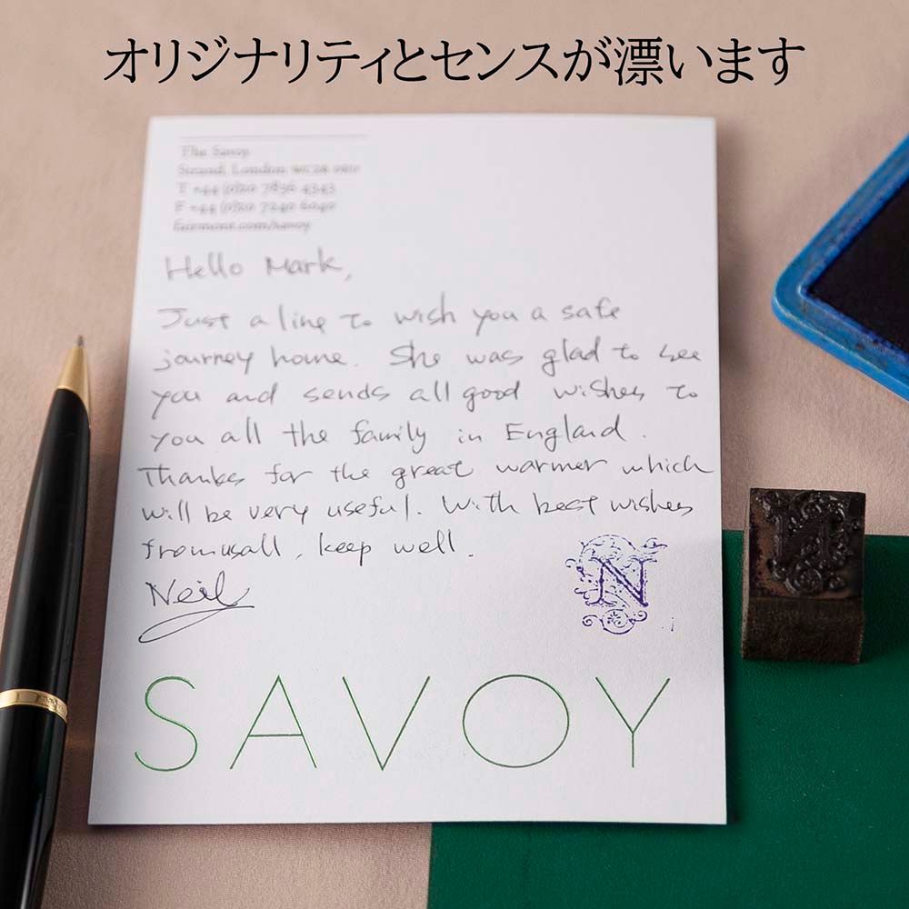 ヴィンテージ イギリスで買い付けた 落款のように使って楽しむ アルファベットスタンプ