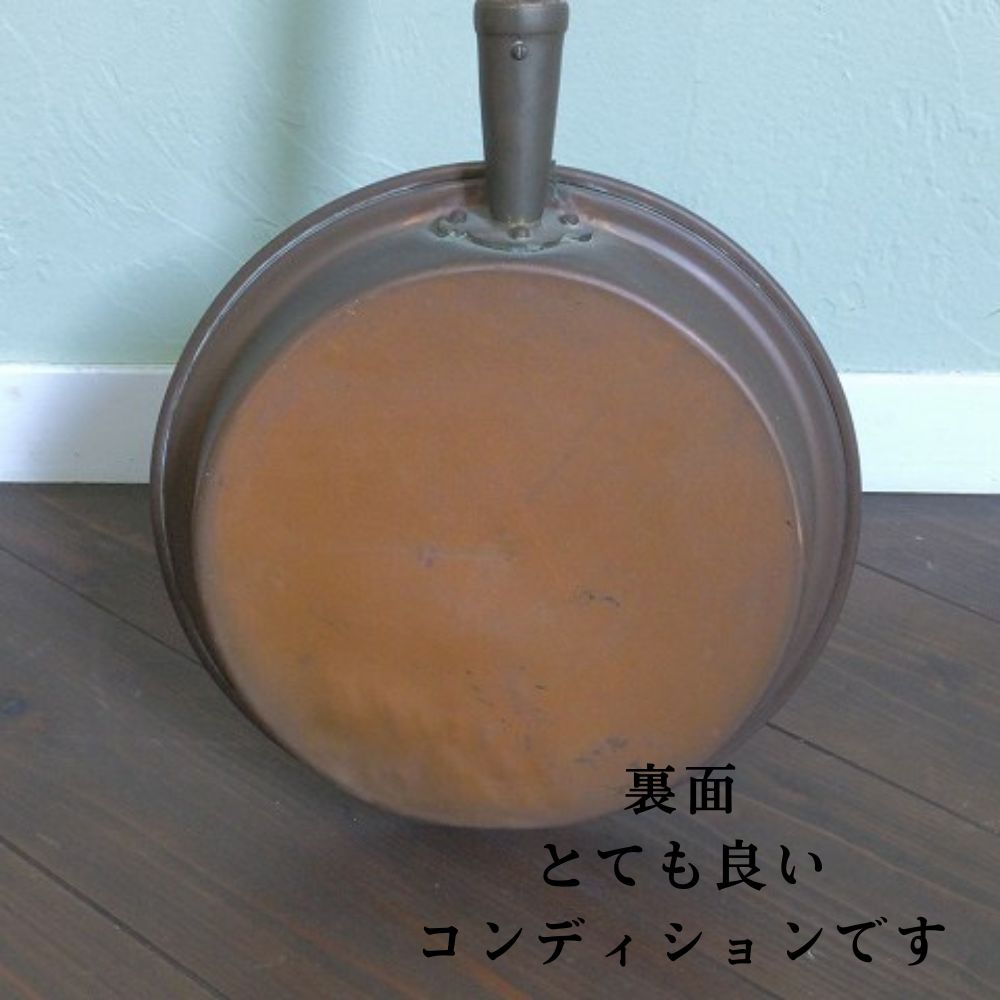 アンティーク イギリスで買い付けた ヴィクトリア時代に使われた ベッドを温める ウォームパン