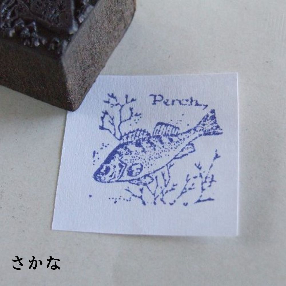 ヴィンテージ イギリスで買い付けた 押して楽しむ 動物のスタンプ