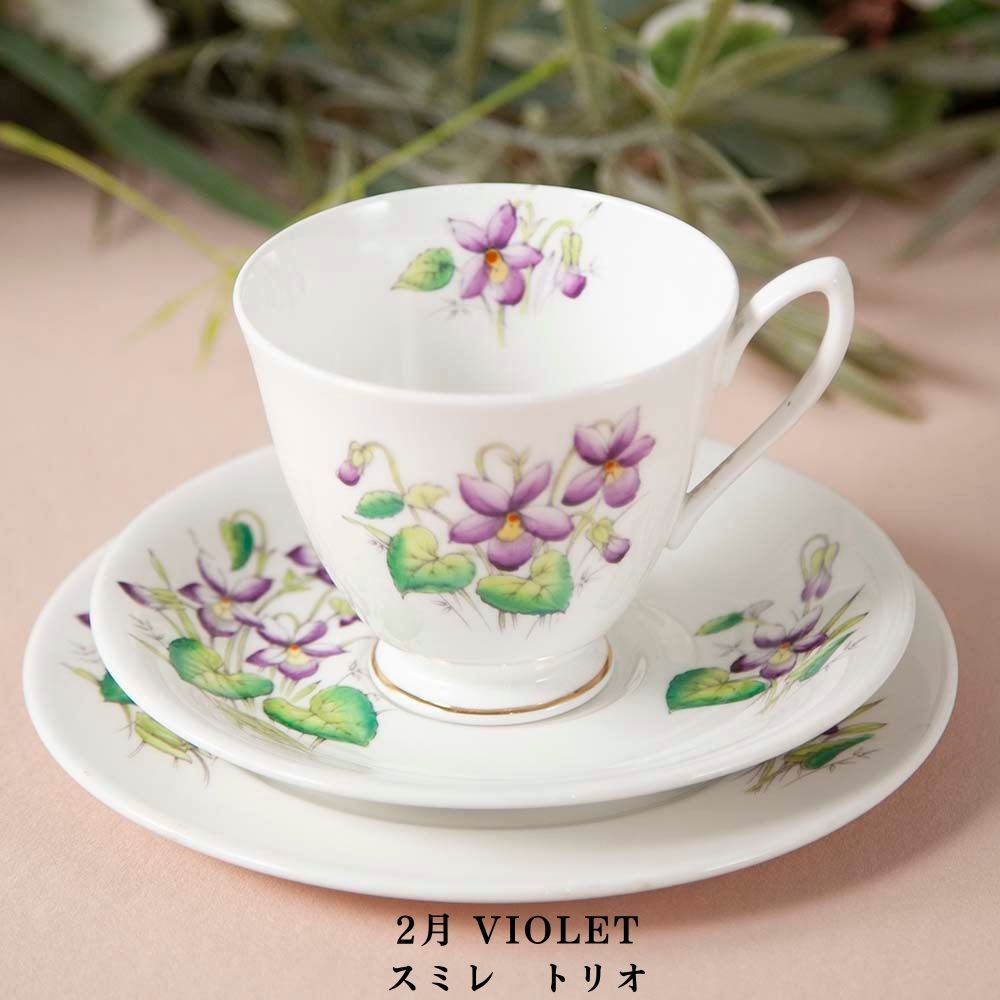 【2026年新規買い付け品】ロイヤルアルバート Royal Albert 誕生月のお花を描いた「FLOWER OF THE MONTH」シリーズ