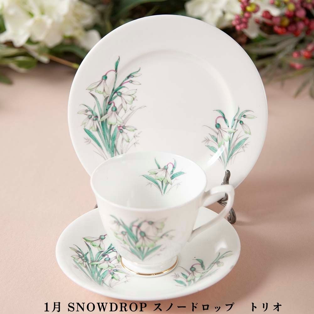 【2026年新規買い付け品】ロイヤルアルバート Royal Albert 誕生月のお花を描いた「FLOWER OF THE MONTH」シリーズ