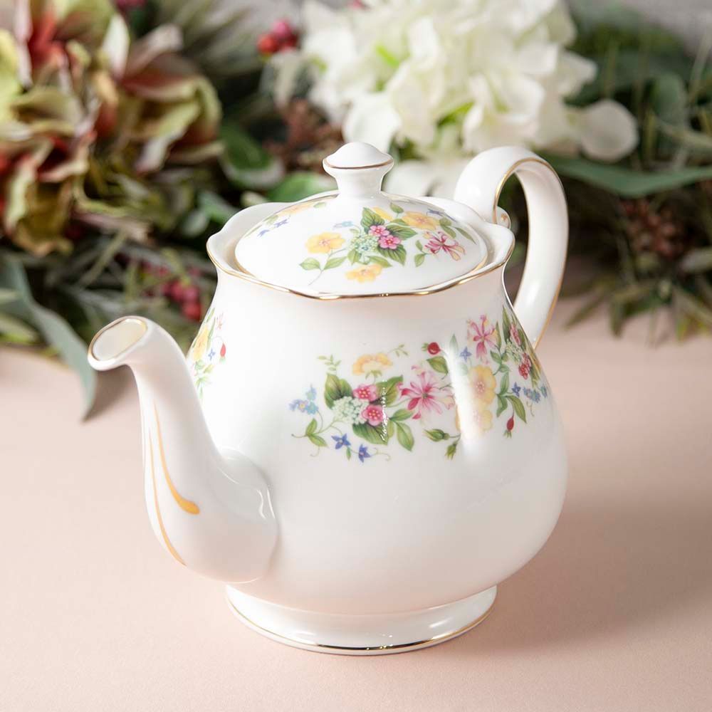【2026年 新規買い付け品】アンティーク イギリスで買い付けた Colclough コルクラフ  ティーポット