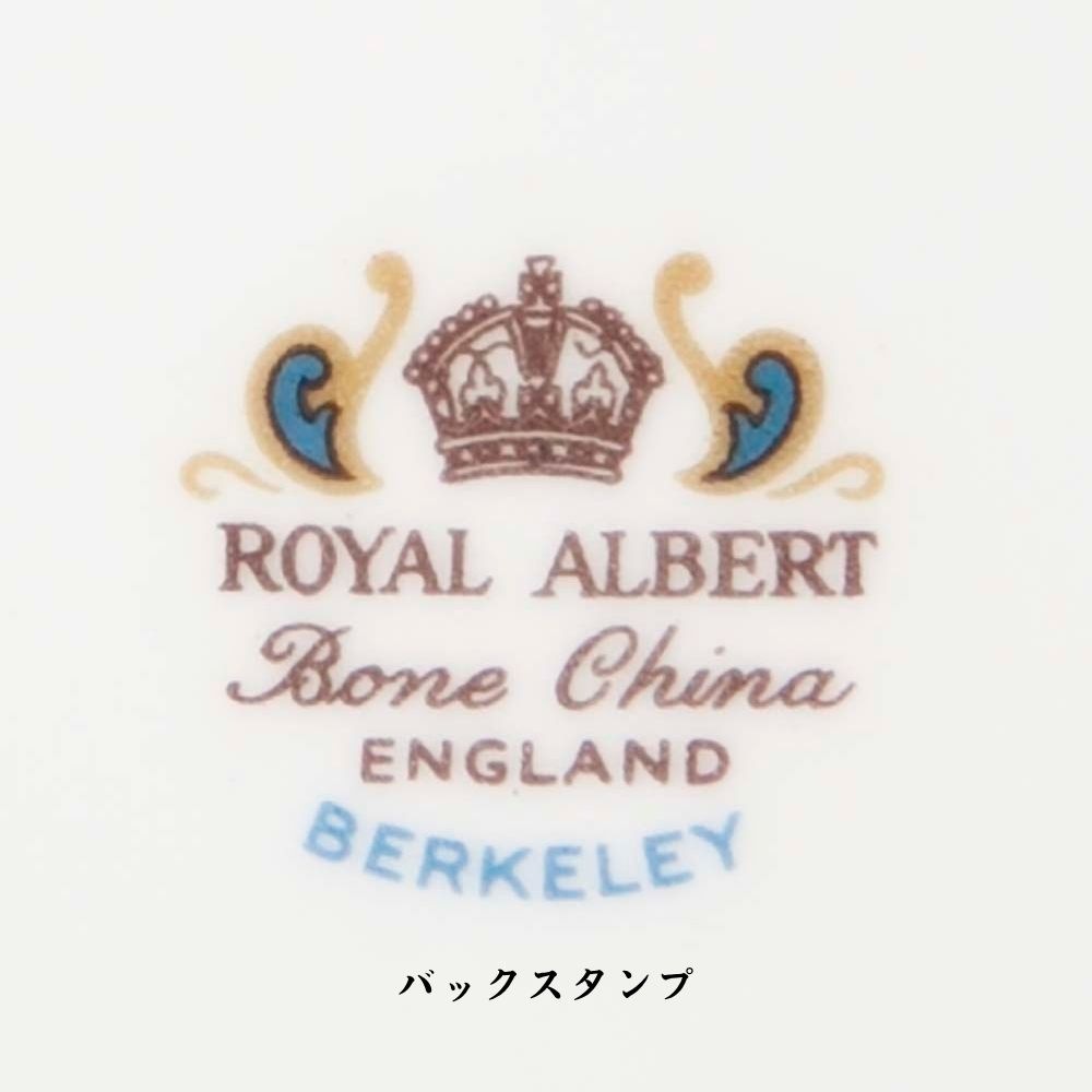 【2026年新規買い付け品】ロイヤルアルバート Royal Albert BERKEKEY バークレー BBプレート シュガーポット＆ミルクポット トリオ