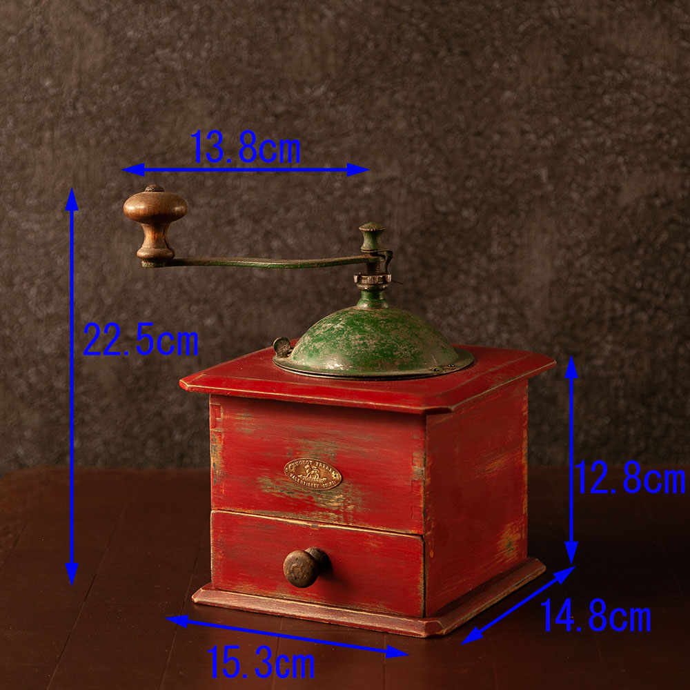 アンティーク フランスで買い付けた PEUGEOT  プジョー社製 手挽き コーヒーミル