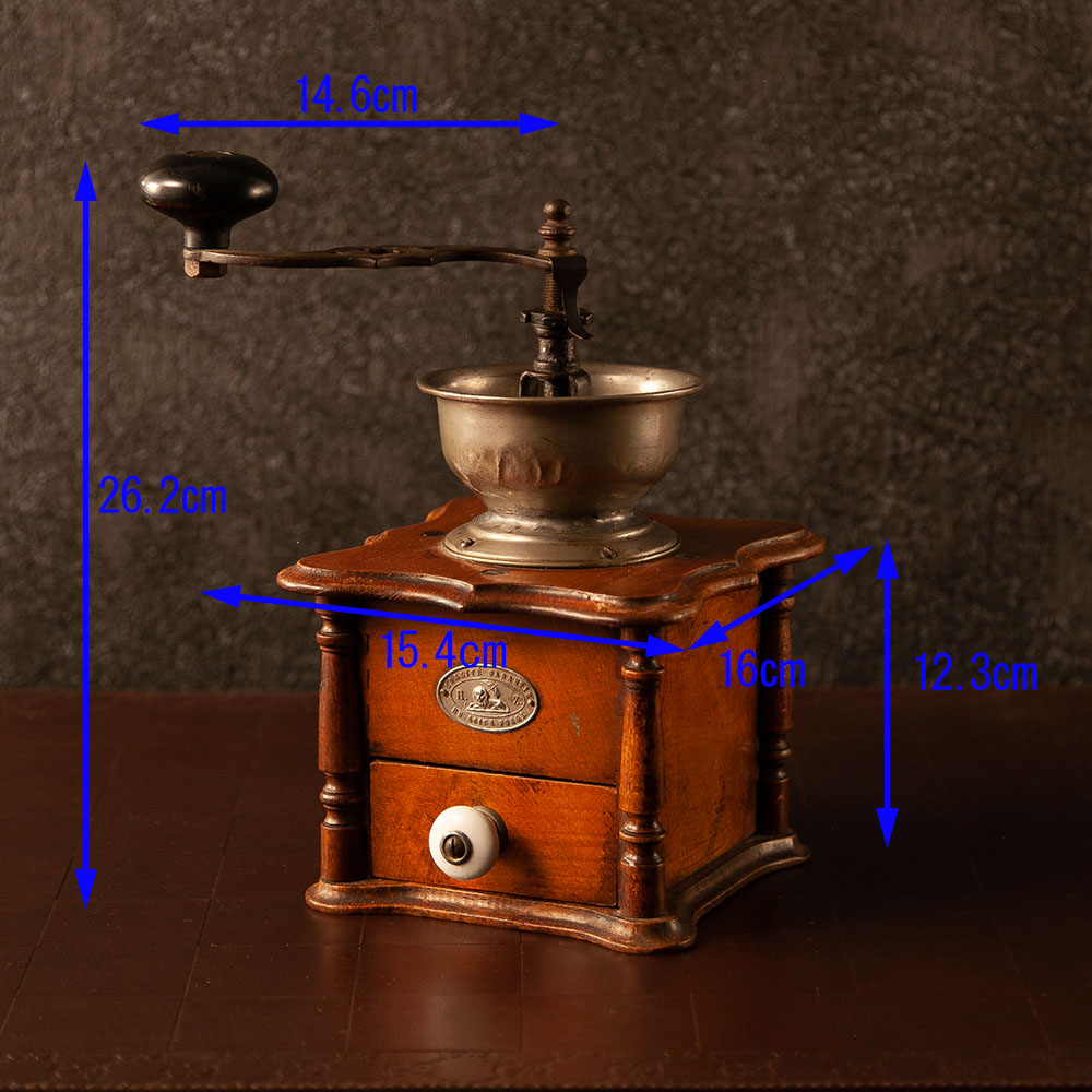 アンティーク フランスで買い付けた ロバート・ザッセンハウス社製 手挽き コーヒーミル