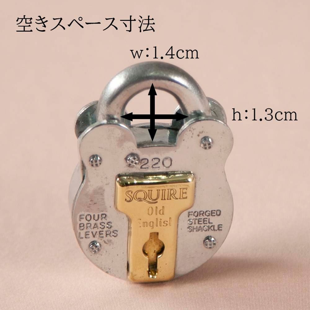 アンティーク イギリスで買い付けた くまの形 真鍮製 SQUIRE squire  スクワイア 220 パドロックキー 南京錠