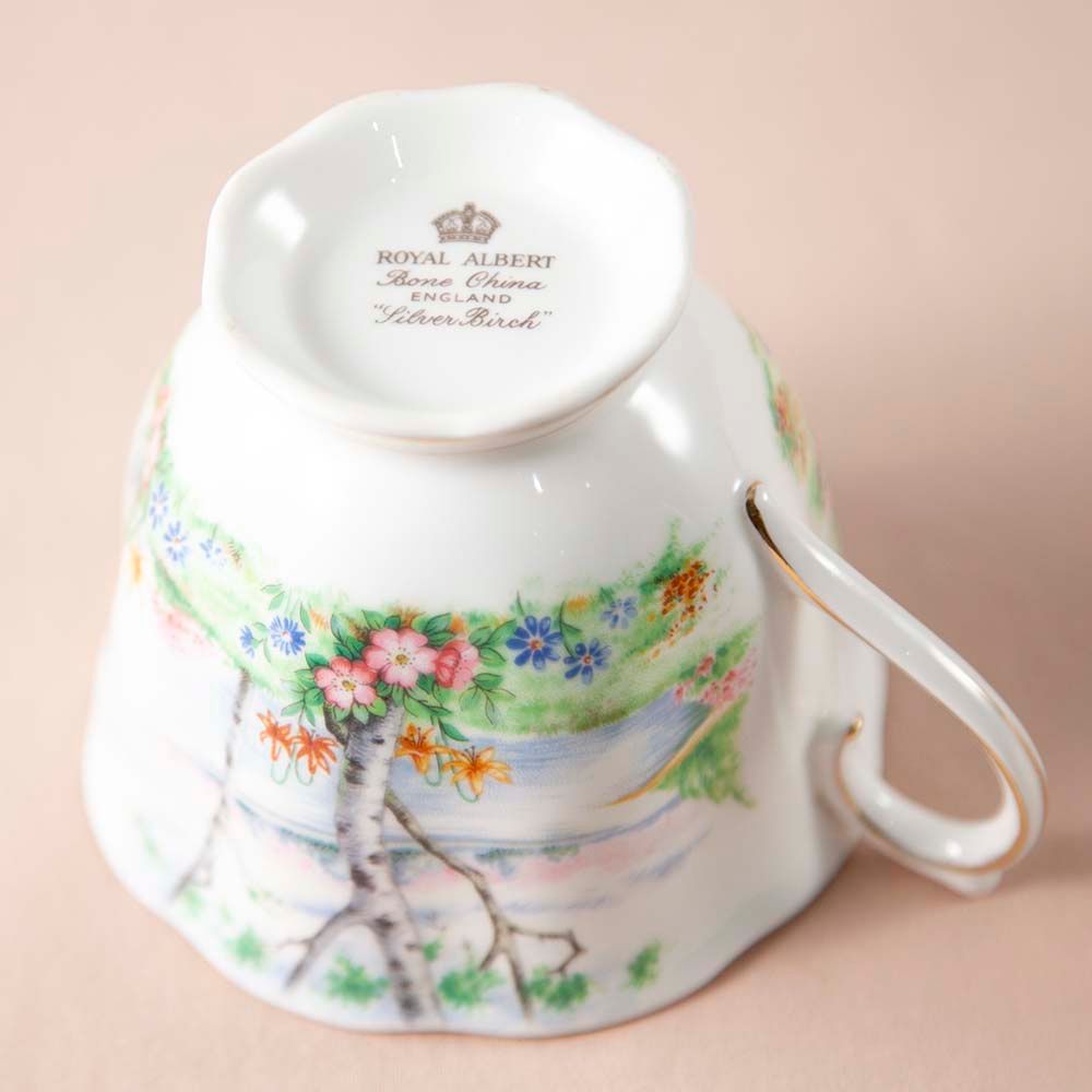【新着商品】ロイヤルアルバート Royal Albert シルバーバーチ 白樺 トリオ