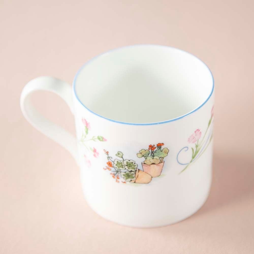 【新着商品】ヴィンテージ イギリスで買い付けた WEDGWOOD ウェッジウッド ピーターラビット マグカップ シリアルボウル ブルーライン