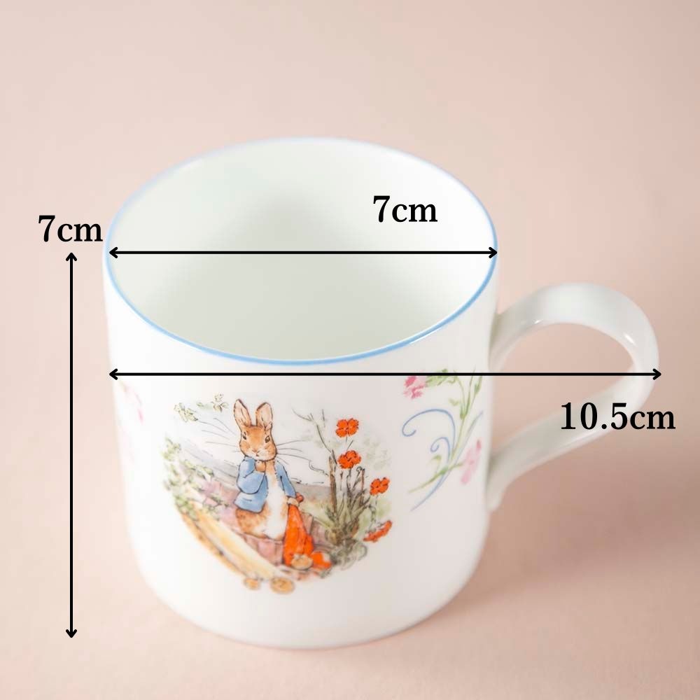 【新着商品】ヴィンテージ イギリスで買い付けた WEDGWOOD ウェッジウッド ピーターラビット マグカップ シリアルボウル ブルーライン