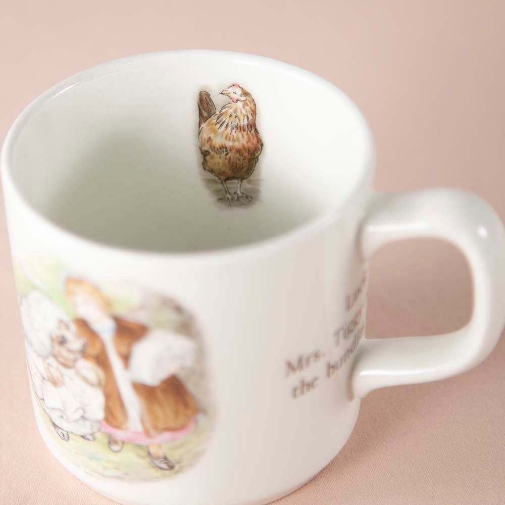 【新着商品】ヴィンテージ イギリスで買い付けた WEDGWOOD ウェッジウッド ピーターラビット マグカップ ミセスティギーウィンクル マグカップ WEDGWOOD MRS.TIGGY-WINKLE