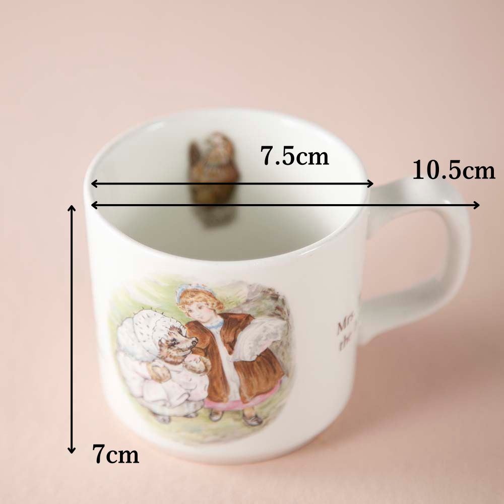 【新着商品】ヴィンテージ イギリスで買い付けた WEDGWOOD ウェッジウッド ピーターラビット マグカップ ミセスティギーウィンクル マグカップ WEDGWOOD MRS.TIGGY-WINKLE
