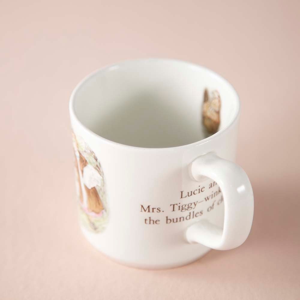 【新着商品】ヴィンテージ イギリスで買い付けた WEDGWOOD ウェッジウッド ピーターラビット マグカップ ミセスティギーウィンクル マグカップ WEDGWOOD MRS.TIGGY-WINKLE