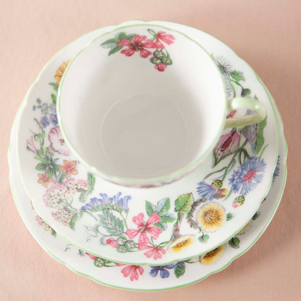 【新着商品】ヴィンテージ イギリスで買い付けた Shelly シェリー Hedgerow ヘッジロウ トリオ