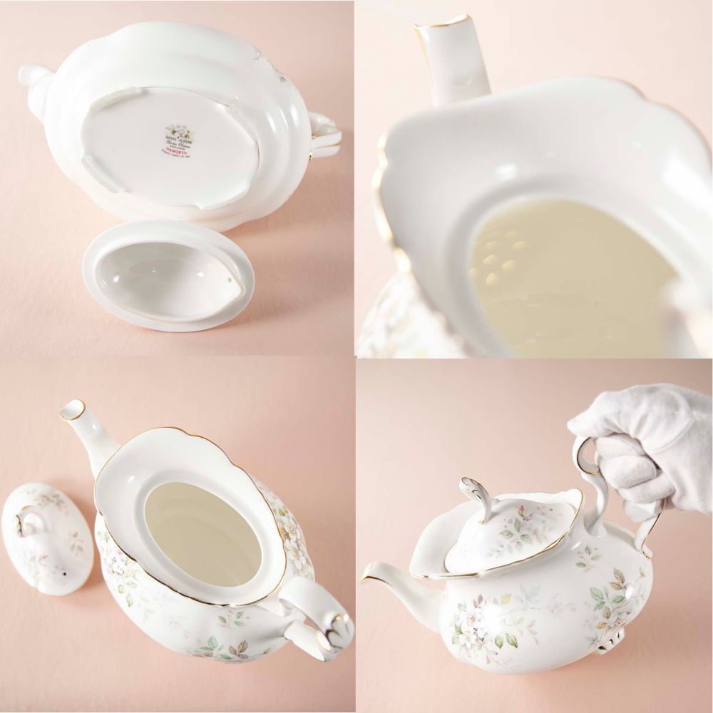 【新着商品】ロイヤルアルバート HAWORTH ハワース 花柄 ティーポットセット 