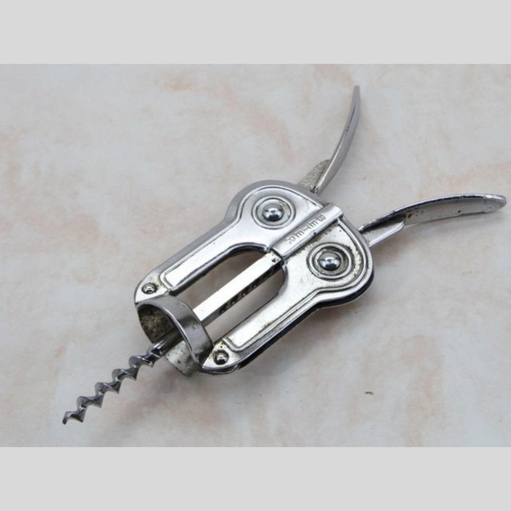 アンティーク イギリスで買い付けた ウィング式（バタフライ） ワインオープナー（コルクスクリュー）