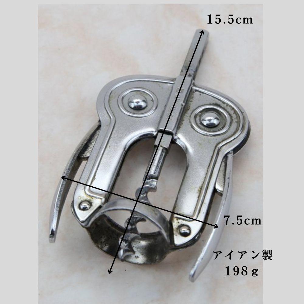 アンティーク イギリスで買い付けた ウィング式（バタフライ） ワインオープナー（コルクスクリュー）