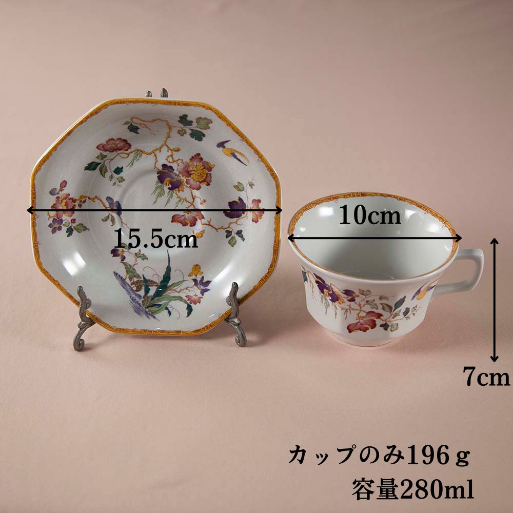 【新着商品】ヴィンテージ イギリスで買い付けた WEDGWOOD ウェッジウッド デボン・ローズ ジョージタウンコレクション コーヒーポット カップ＆ソーサー