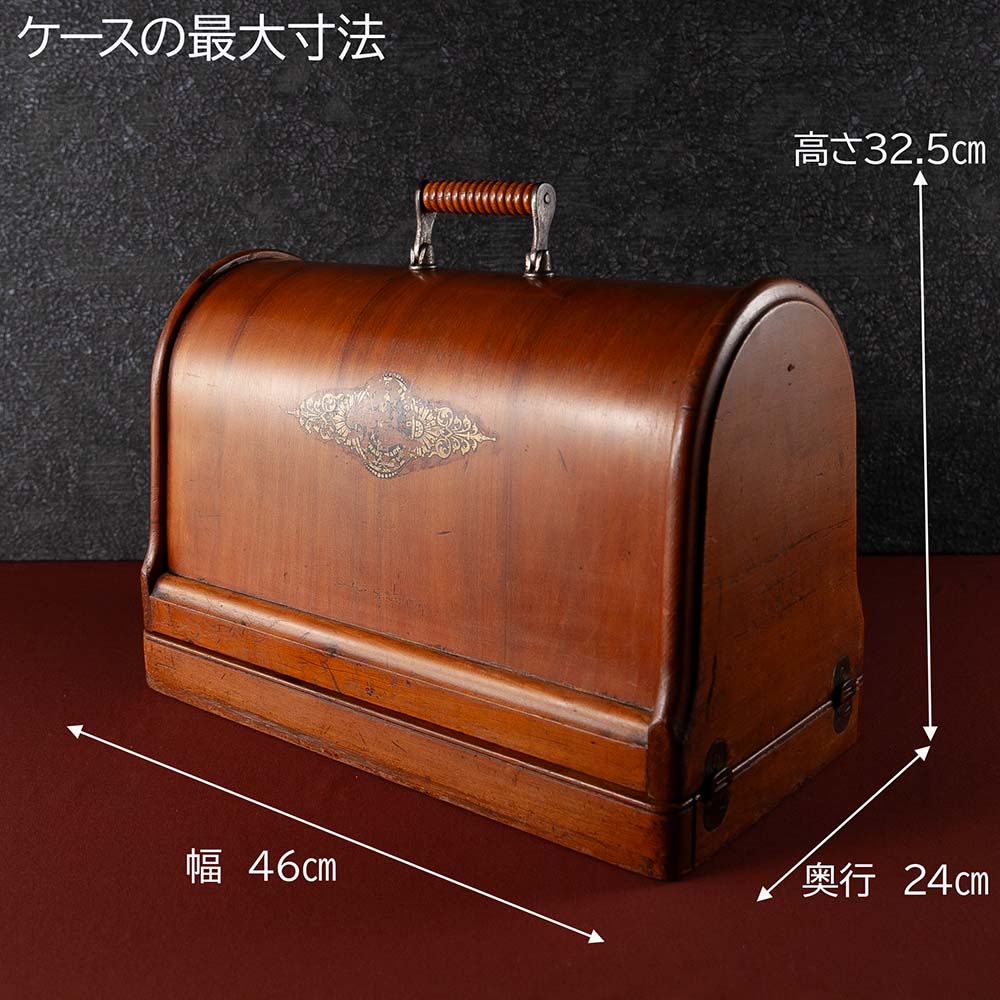 【SOLD OUT】アンティーク イギリスで買い付けた 1891年（明治24年）製 ヴィクトリア時代 Singer シンガー 手回しミシン