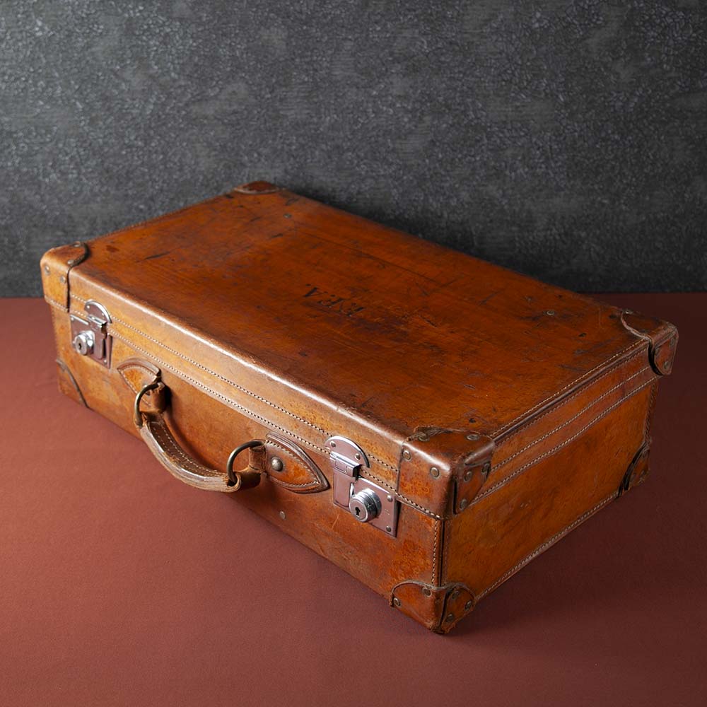 【新着商品】アンティーク イギリス紳士が愛した ヴィクトリア時代 本革 レザー トランク（アタッシュケース）