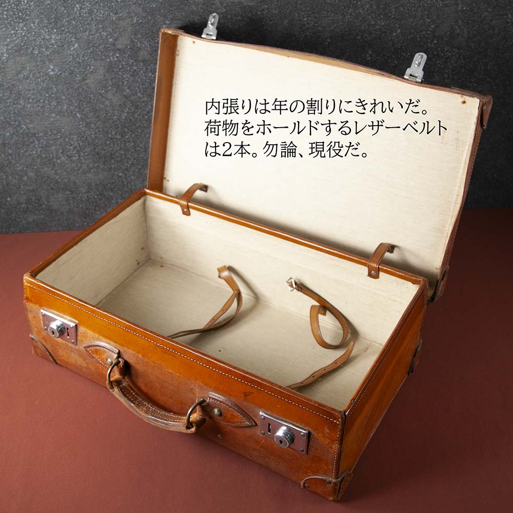 【新着商品】アンティーク イギリス紳士が愛した ヴィクトリア時代 本革 レザー トランク（アタッシュケース）