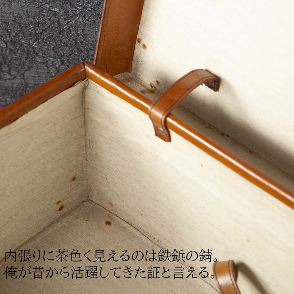 【新着商品】アンティーク イギリス紳士が愛した ヴィクトリア時代 本革 レザー トランク（アタッシュケース）