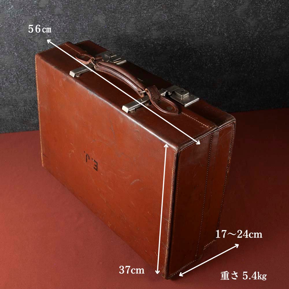 【SOLD OUT】アンティーク イギリス紳士が愛した 1930年代製 Revelation エキスパンダブル アタッシュケース 拡張機能付き 本革 レザー トランク（アタッシュケース）英国アンティーク 
