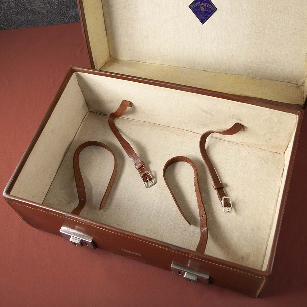 【SOLD OUT】アンティーク イギリス紳士が愛した 1930年代製 Revelation エキスパンダブル アタッシュケース 拡張機能付き 本革 レザー トランク（アタッシュケース）英国アンティーク 