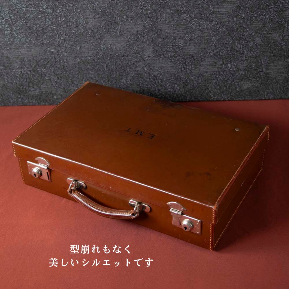 【新着商品】アンティーク イギリス紳士が愛した 1920～1930年代製 本革 レザー トランク（アタッシュケース）