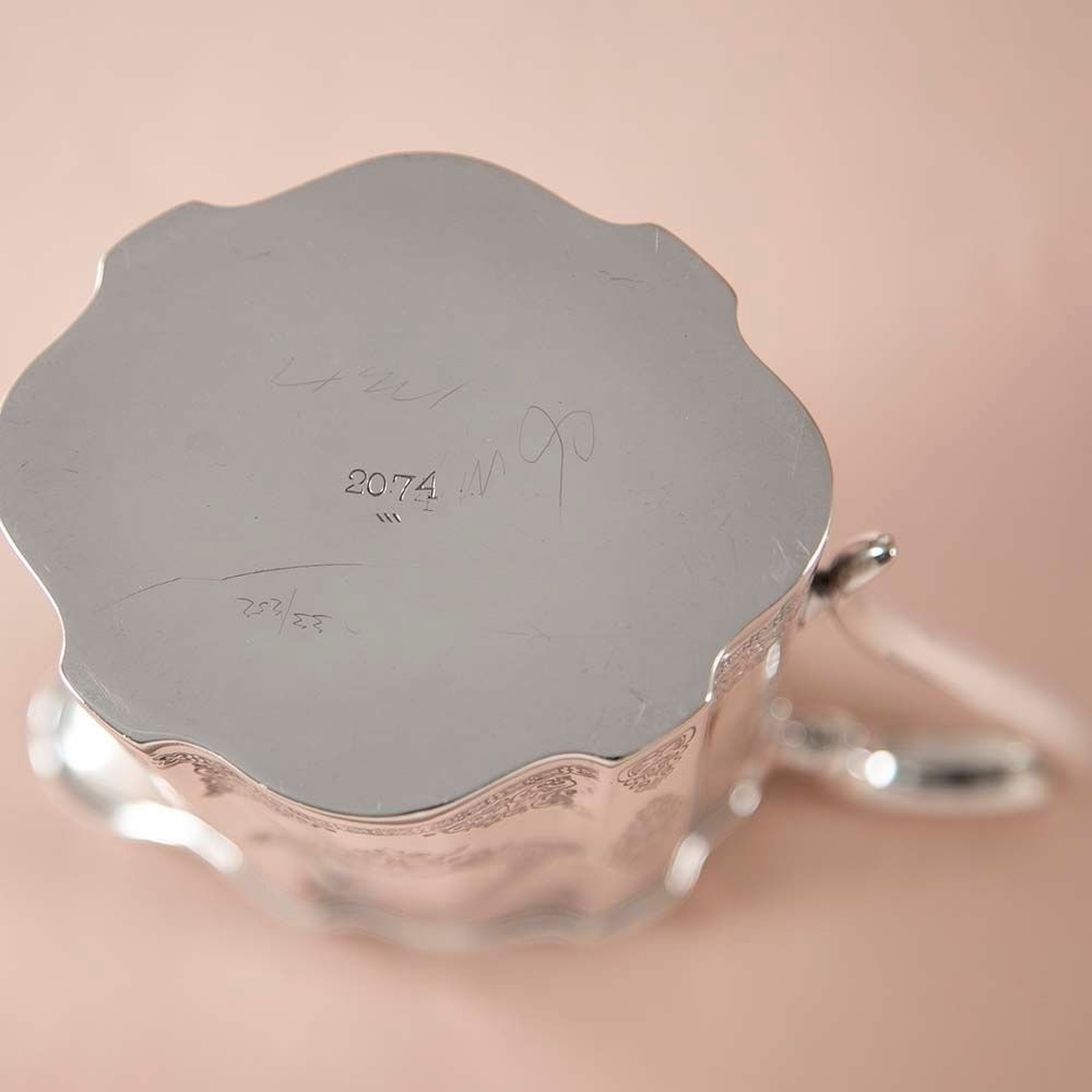 【新着商品】アンティーク イギリスで買い付けた ヴィクトリア時代 1870年代製 貴婦人が愛した 美しいミルクポット