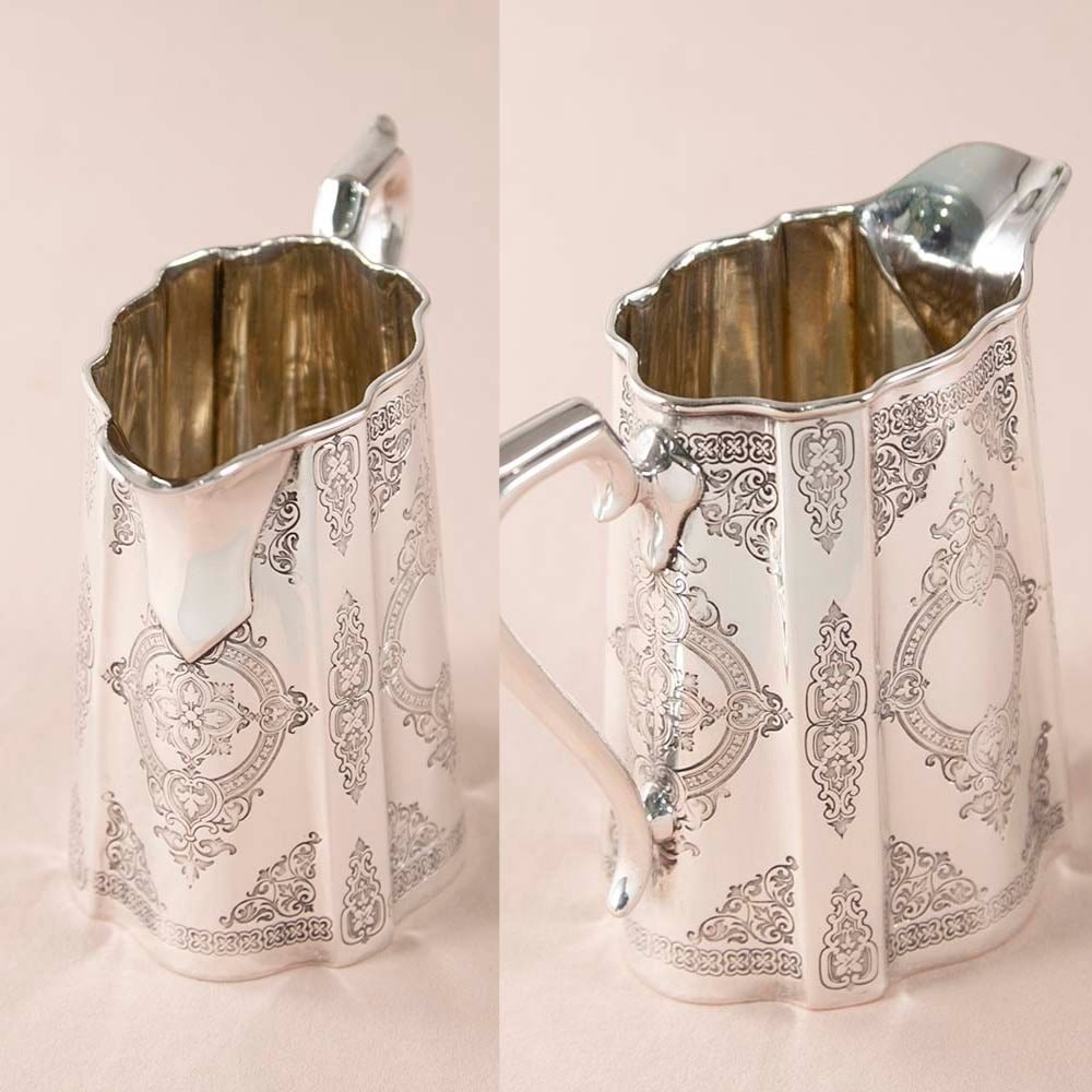 【新着商品】アンティーク イギリスで買い付けた ヴィクトリア時代 1870年代製 貴婦人が愛した 美しいミルクポット