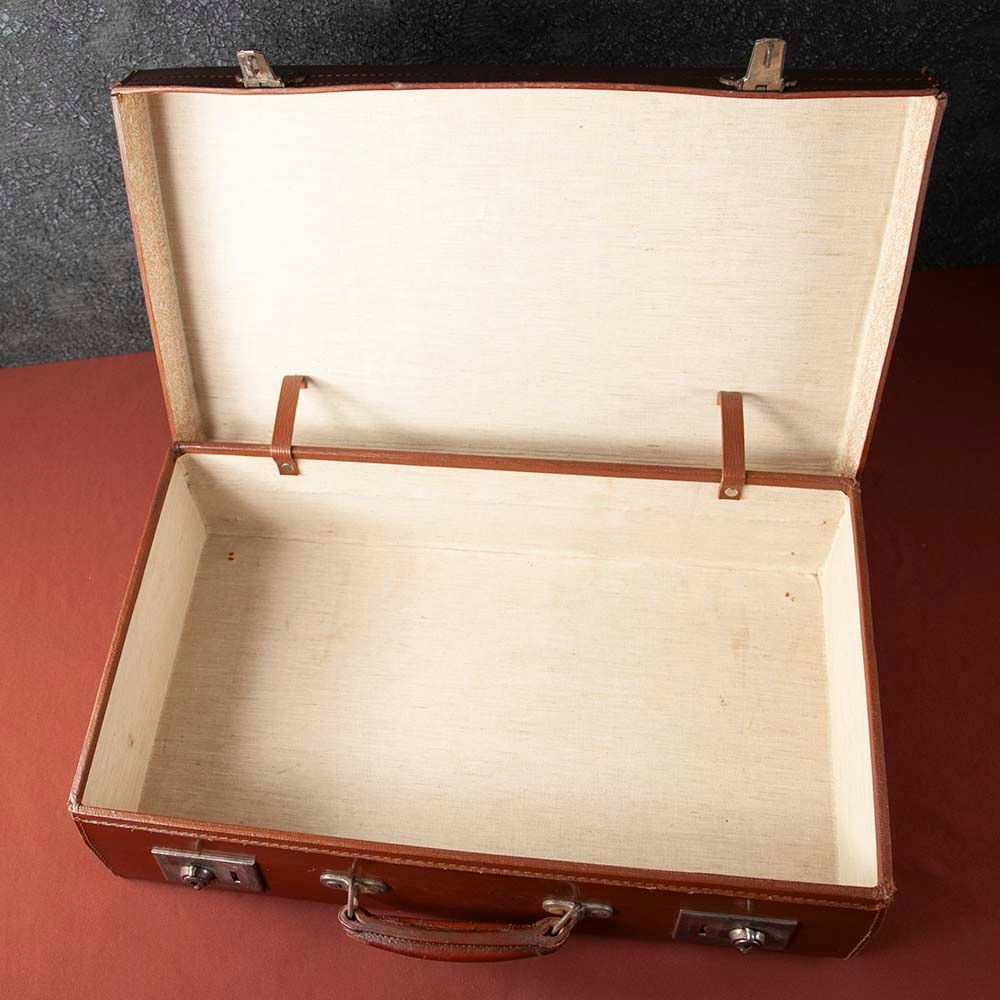 【新着商品】アンティーク 英国紳士が愛した 1920～1930年代製 本革 レザー トランク（アタッシュケース）