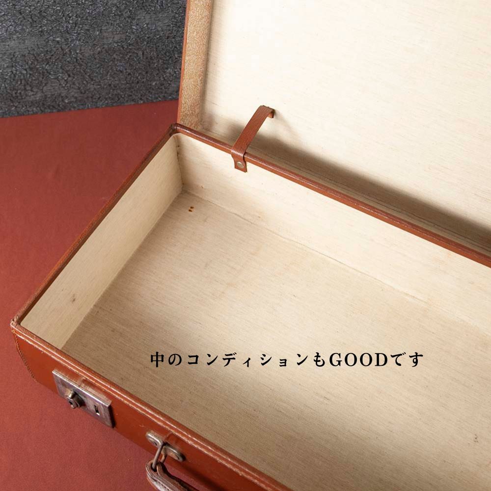 【新着商品】アンティーク 英国紳士が愛した 1920～1930年代製 本革 レザー トランク（アタッシュケース）