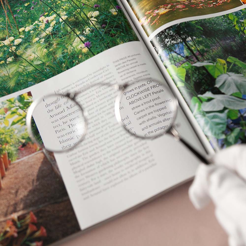 アンティーク イギリスで買い付けた スターリングシルバーの落ち着いた色合い  ロニェット（拡大鏡）