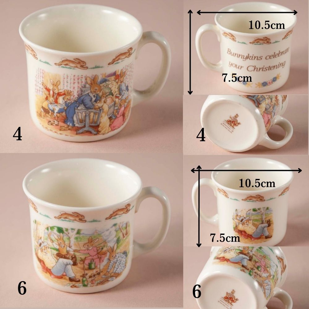 イギリスで買い付けた Royal Doulton ロイヤルドルトン バニキンズ プレート カップ特集