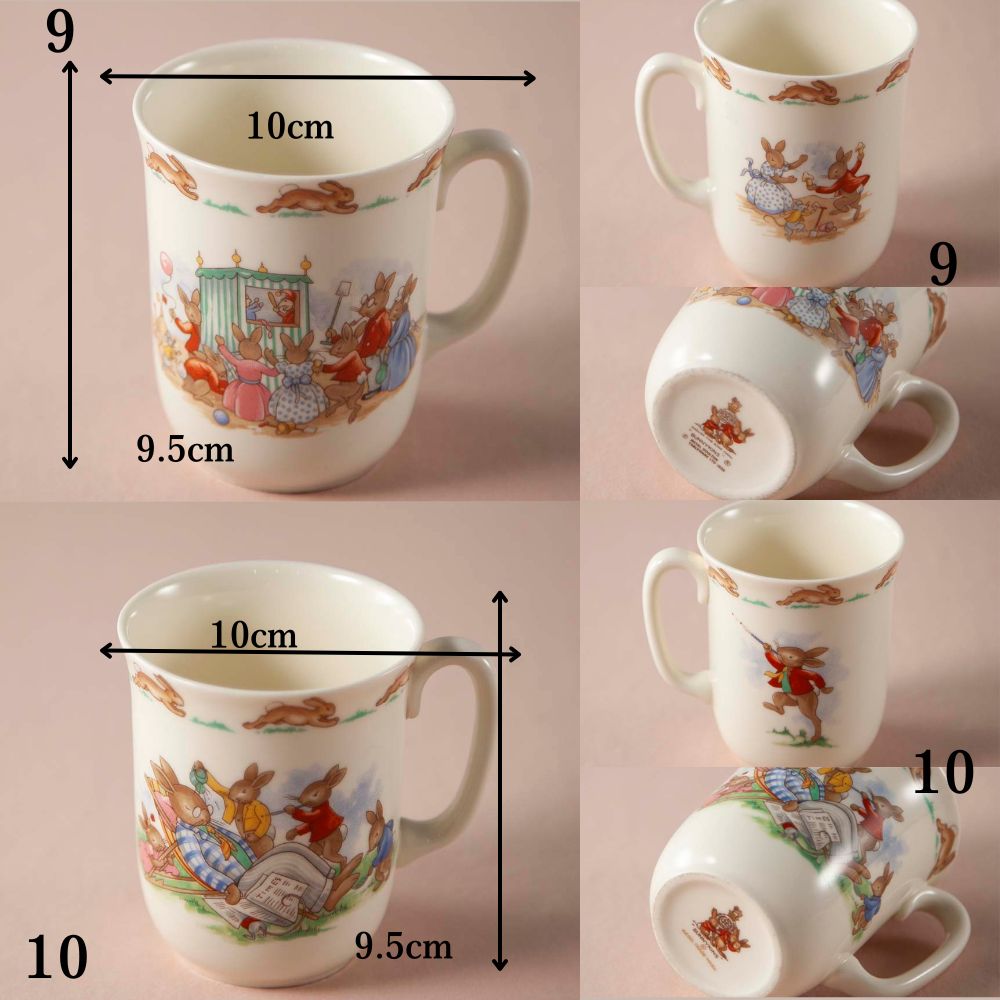 イギリスで買い付けた Royal Doulton ロイヤルドルトン バニキンズ プレート カップ特集