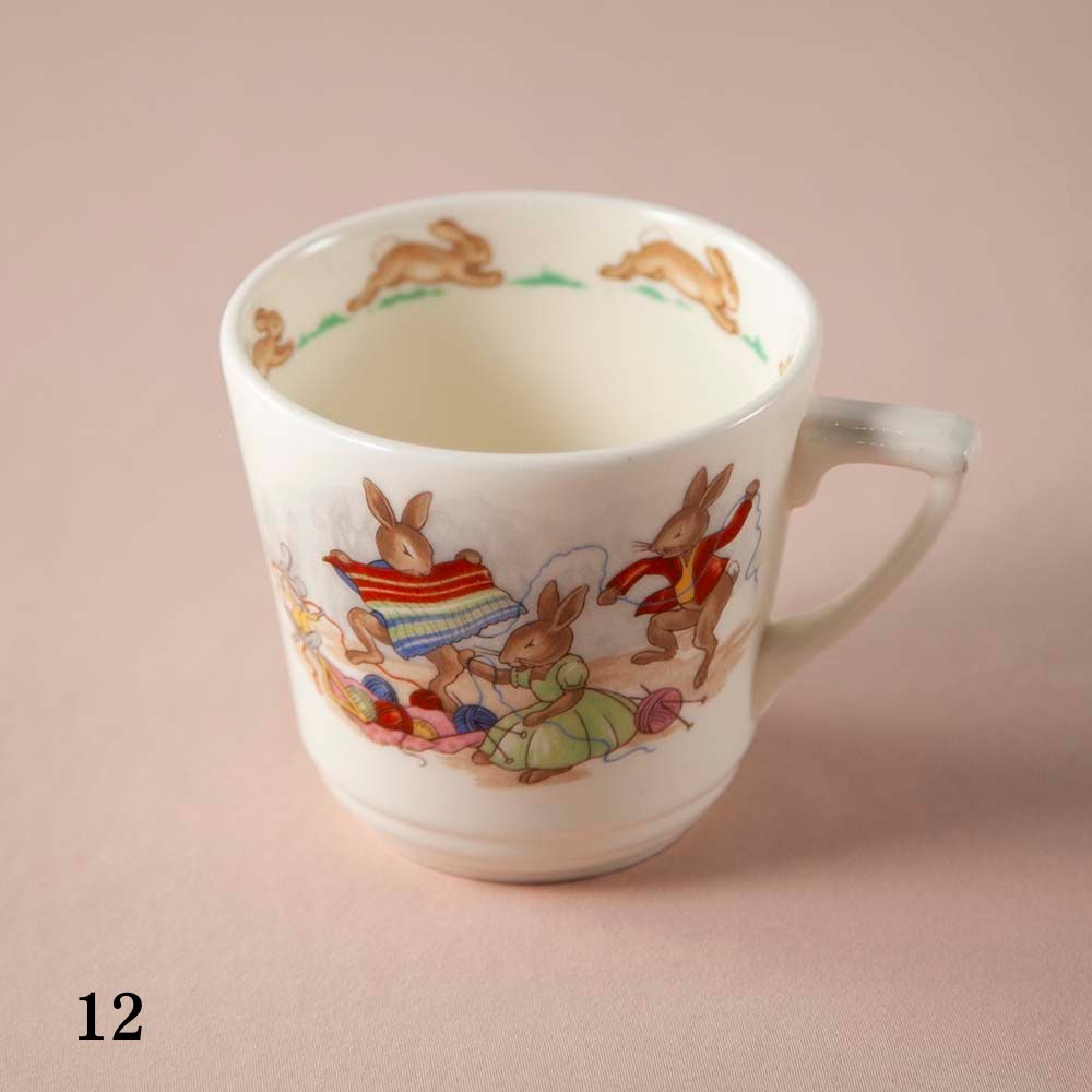 【新着仲間入り】イギリスで買い付けた Royal Doulton ロイヤルドルトン バニキンズ プレート カップ特集