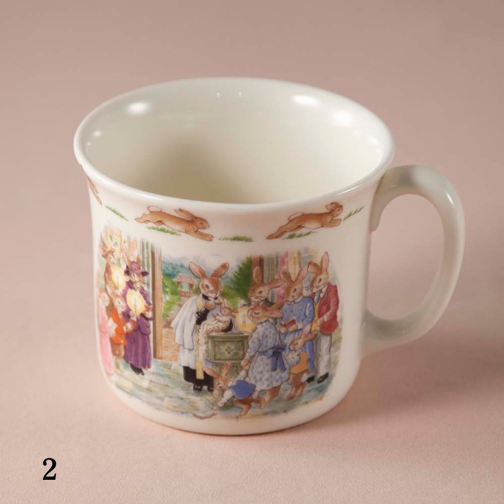 イギリスで買い付けた Royal Doulton ロイヤルドルトン バニキンズ プレート カップ特集