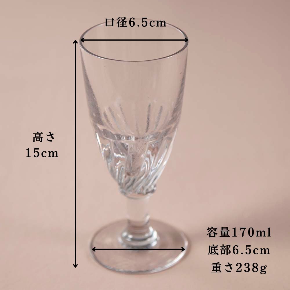 プレゼントにおすすめ ヴィンテージ イギリスで買い付けた グラス プレゼント用ラッピング付き