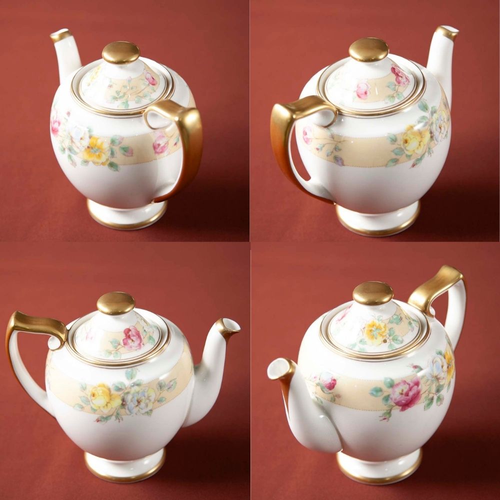 【新着商品】アンティーク イギリスで買い付けた ロイヤルドルトン 2カップ分 ティーポット