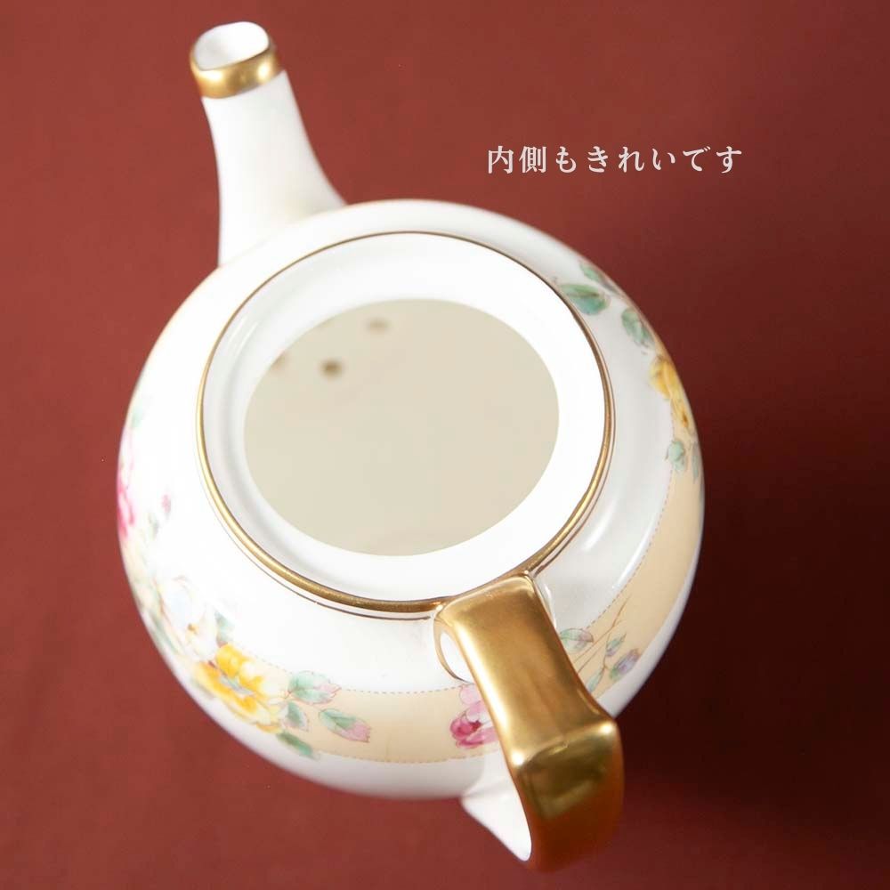 【新着商品】アンティーク イギリスで買い付けた ロイヤルドルトン 2カップ分 ティーポット