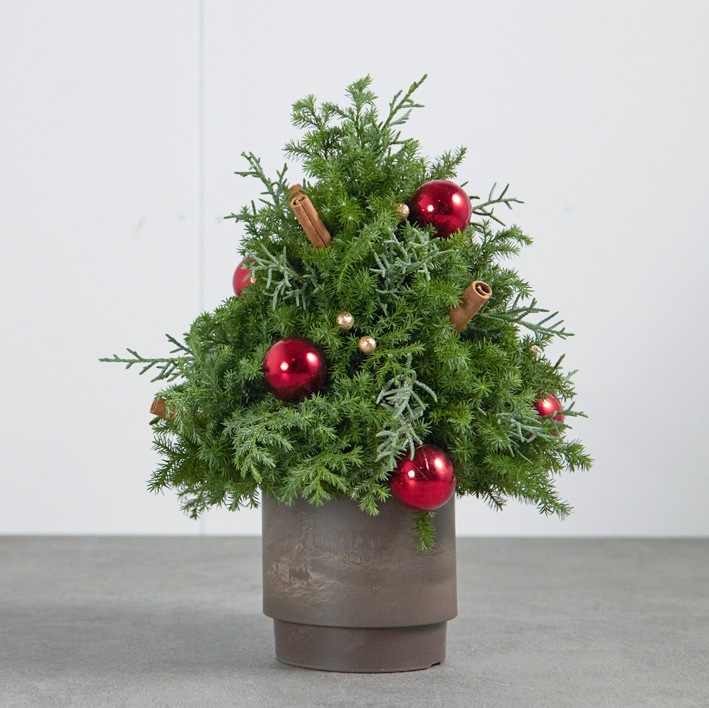 【クリスマスアレンジメント】ツリーアレンジ〈100-120サイズ〉