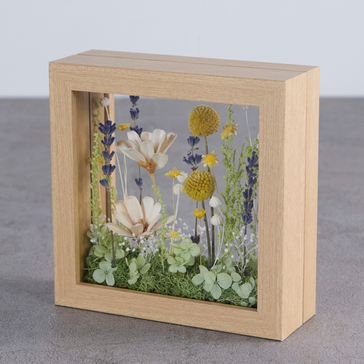 【ドライフラワー】フラワーフレーム ラベンダー 〈60-80サイズ〉