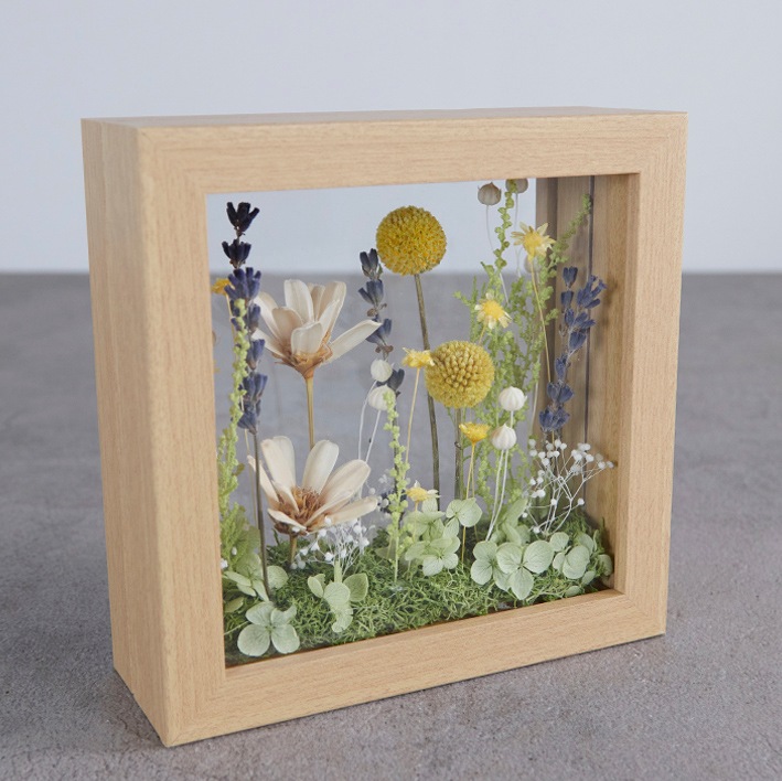 【ドライフラワー】フラワーフレーム ラベンダー 〈60-80サイズ〉