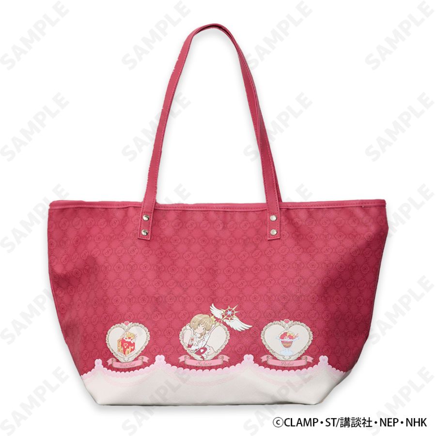 CCさくら トートバッグ、クリアファイル　【ソラマチ限定】　木之元さくら 予約販売】カードキャプターさくら クリアカード編 合皮トート