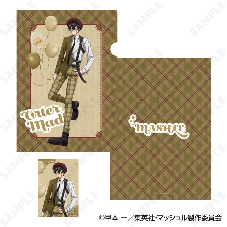 予約販売】マッシュル-MASHLE- クリアファイル＆ブロマイド