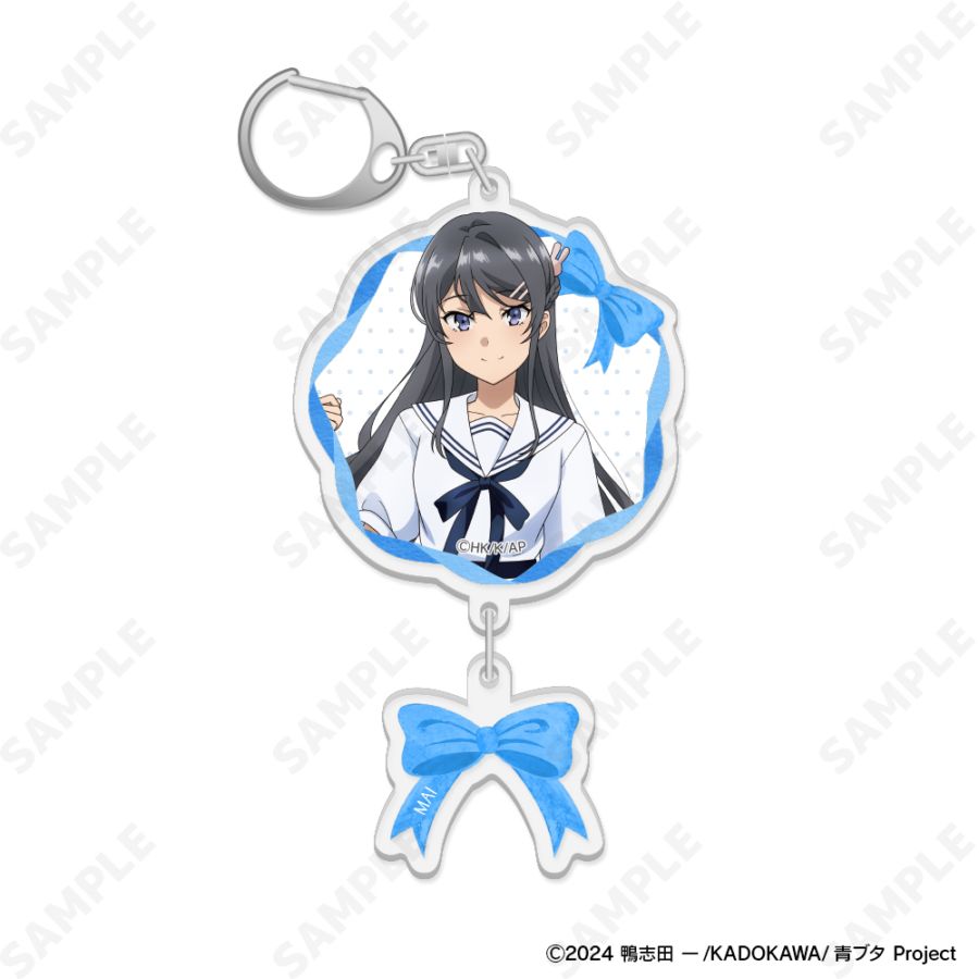 予約販売】青春ブタ野郎シリーズ 2連アクリルキーホルダー 1.桜島麻衣