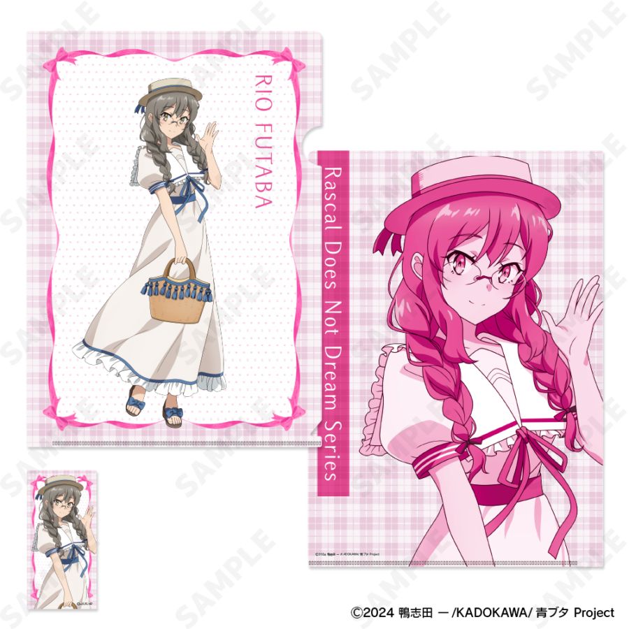 予約販売】青春ブタ野郎シリーズ クリアファイル＆ステッカー